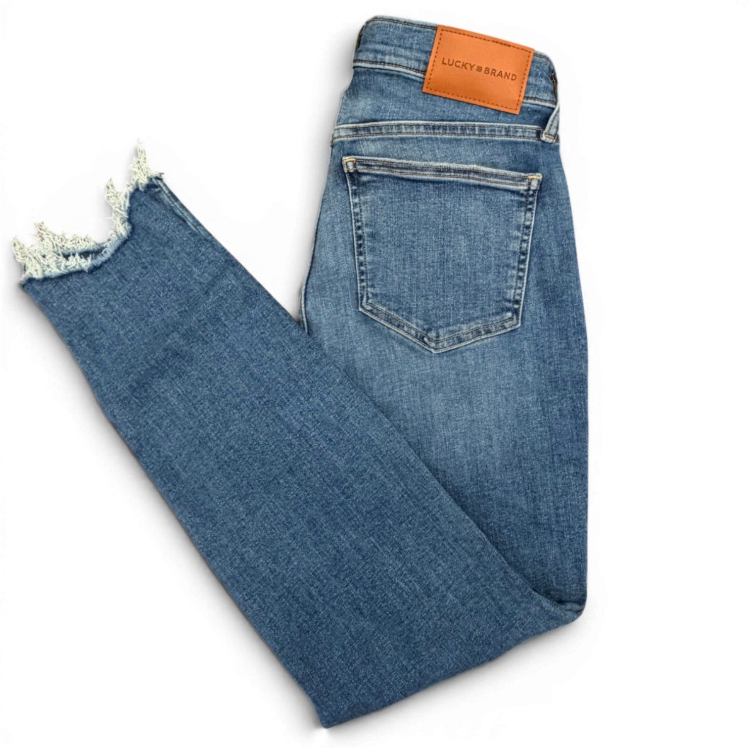 [134878-968] WOMENS LUCKY BRAND MR AVA SKINNY - WILD LIGHT - CHEW